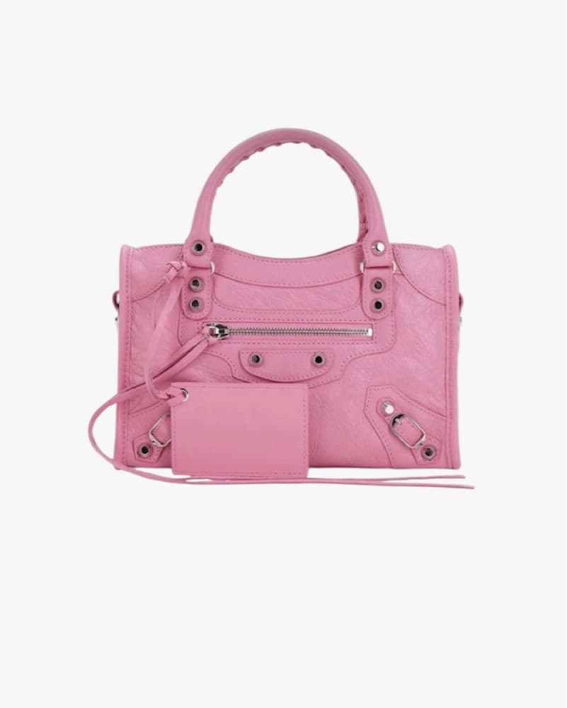 $1,800 Pink Balenciaga City Bag - Image 1