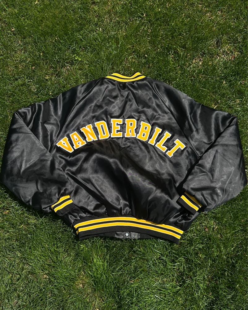 Vanderbilt Satin Bomber Jacket  - Image 1