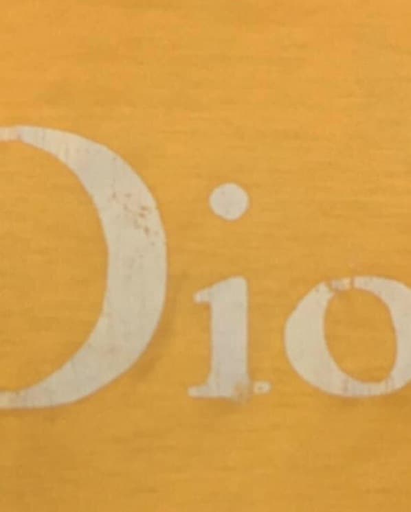 Dior Men's Vintage Yellow T-shirt - Image 3