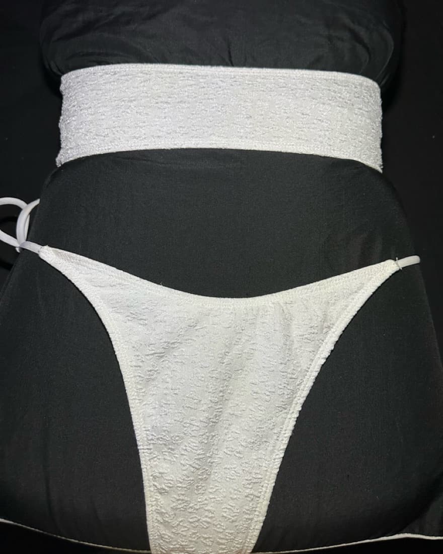 white two piece set  - Image 2