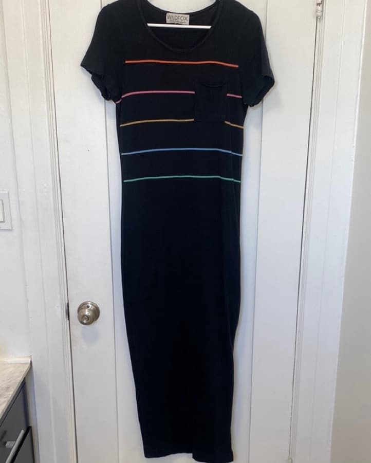 Wildfox Tennis Stripe Shadow Dress - Image 2