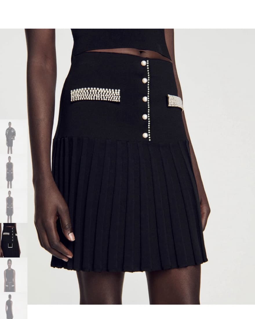 Sandro Pearl Skirt - Image 3