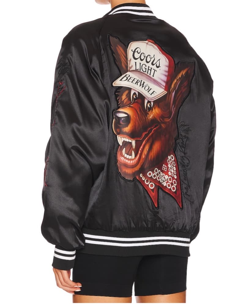Beer Coors Wolf Bomber Jacket  - Image 2