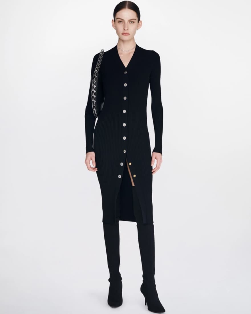 Dion Lee GRADIENT RIB CARDIGAN DRESS - Image 2