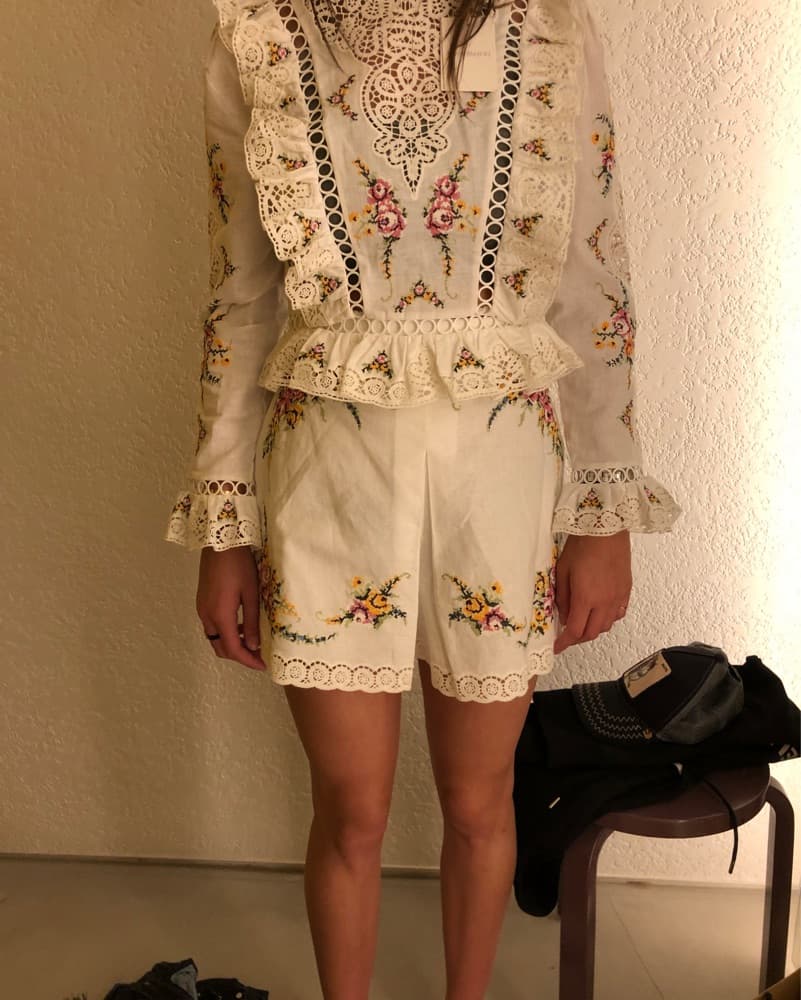 ZIMMERMANN Embroidered Floral Set - Image 4