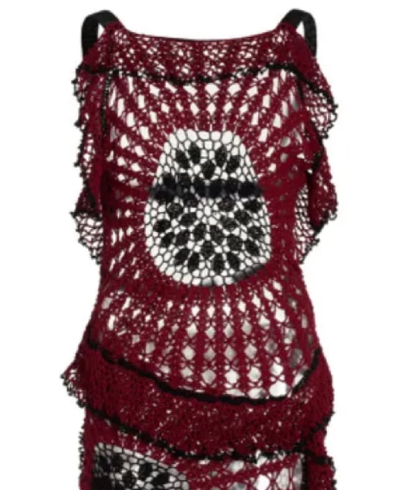 Diotima - Trio-Web Crocheted Cotton Mini - Image 2