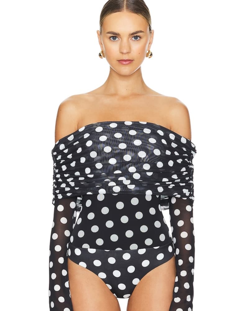 AFRM POLKA DOT BODYSUIT - Image 1