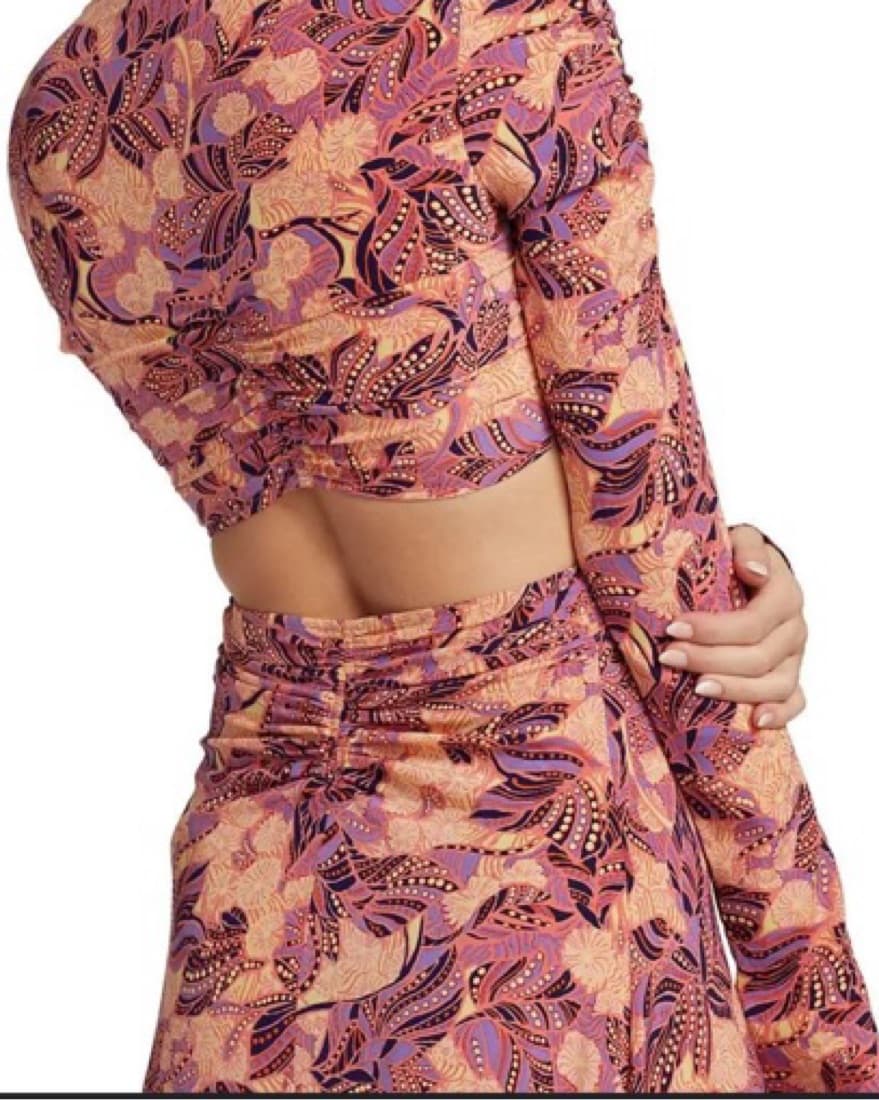 ALC Mona Ruched Midi Dress - Image 2