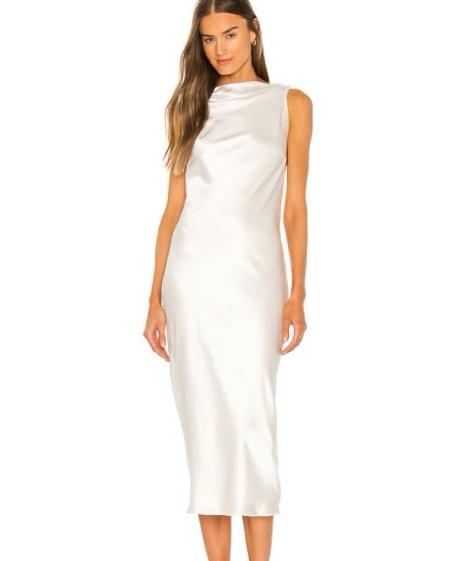 THE BAR - Max Dress in Blanc - Image 2