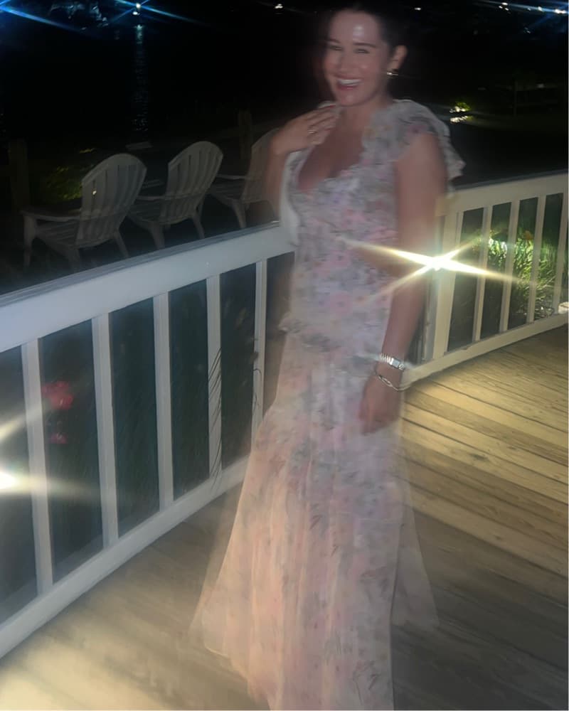 Floral Chiffon Maxi Dress - Image 3