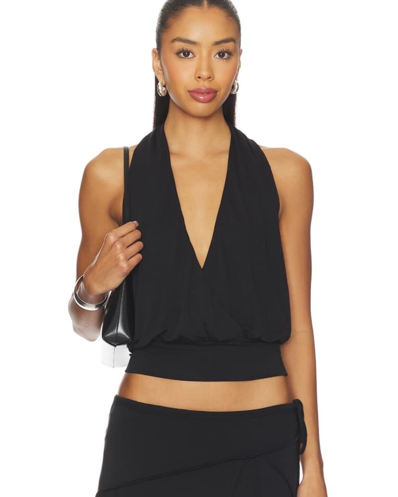 With Jean Black Sharni Top - Image 1