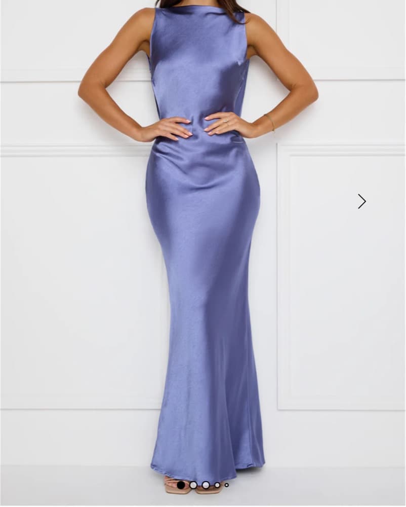 Hello Molly Raelyn Maxi Dress Iris - Image 3