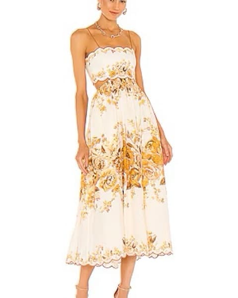 Zimmerman Aliane Scallop Dress  - Image 1