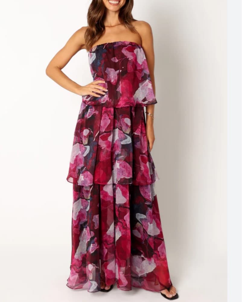 Petal & Pup Bloom Strapless dress  - Image 2