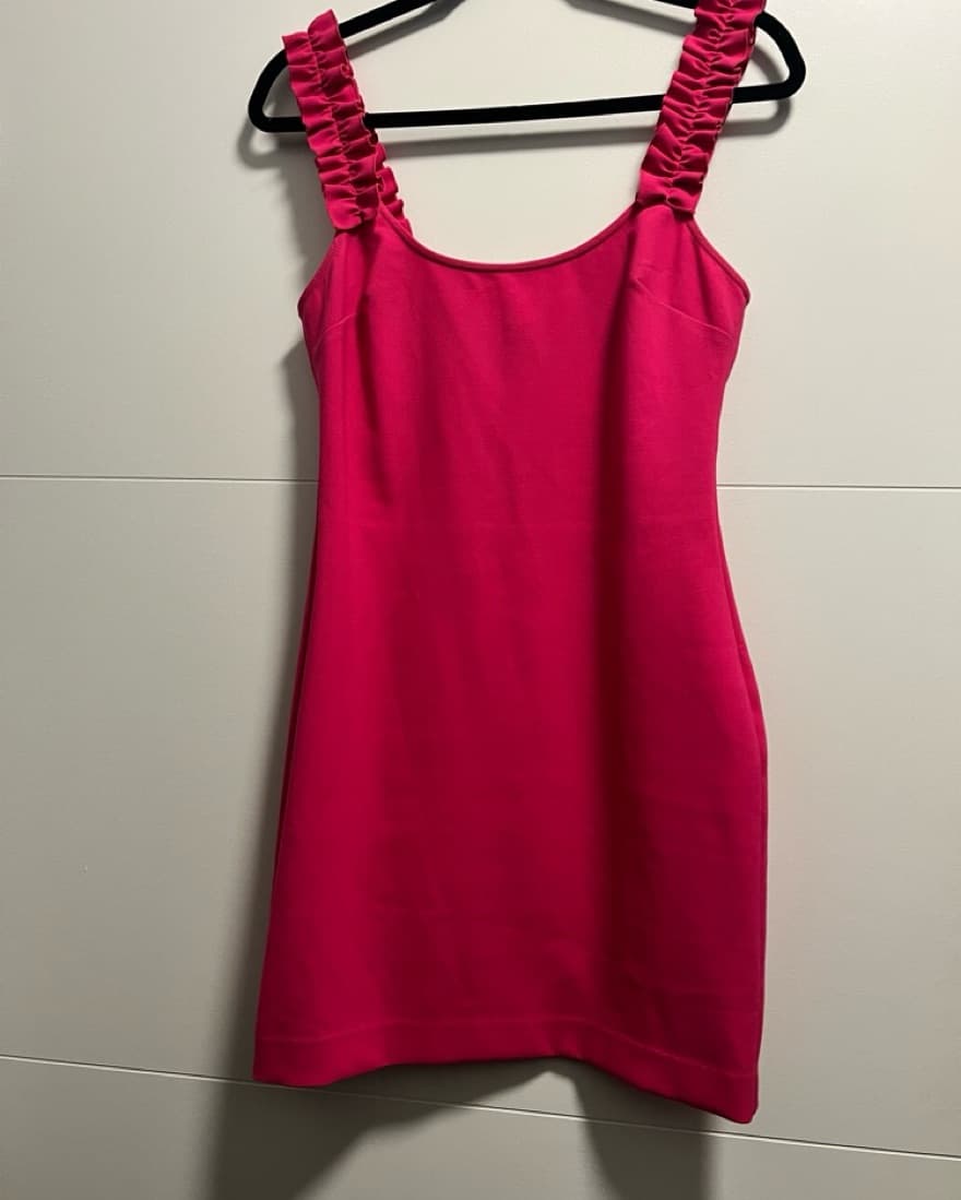 Pink Likely Mini Dress - Image 5
