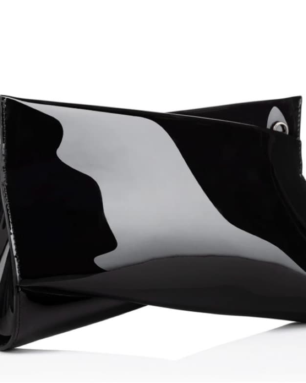 Christian Louboutin Black Leather Clutch - Image 3