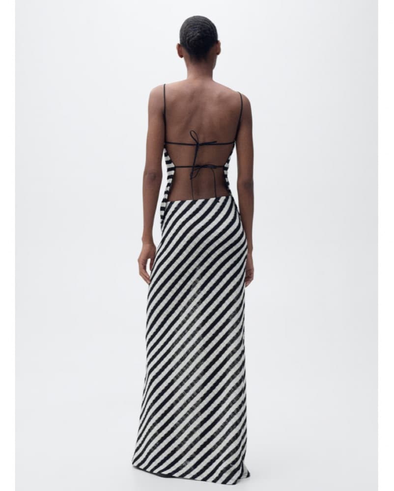 Striped Knit Set - Size S - Image 2