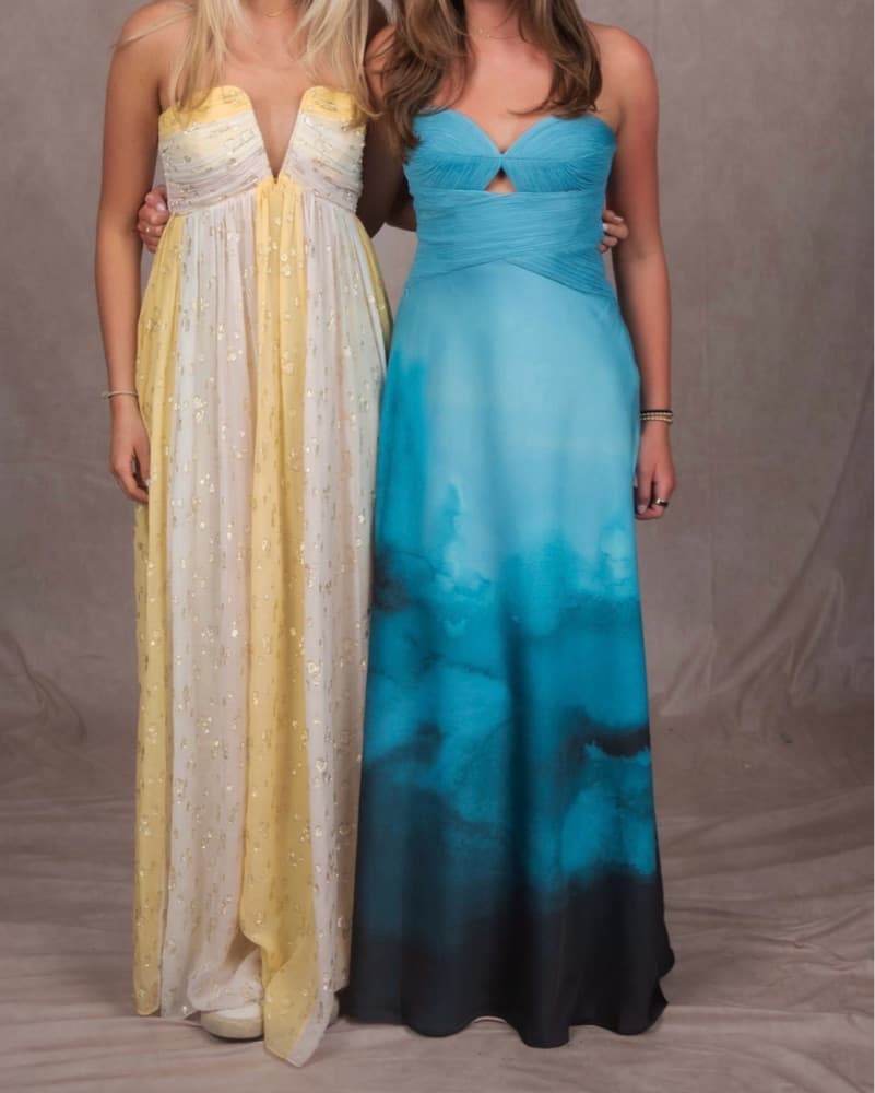 Stunning Tie-Dye Formal Gown - Image 2