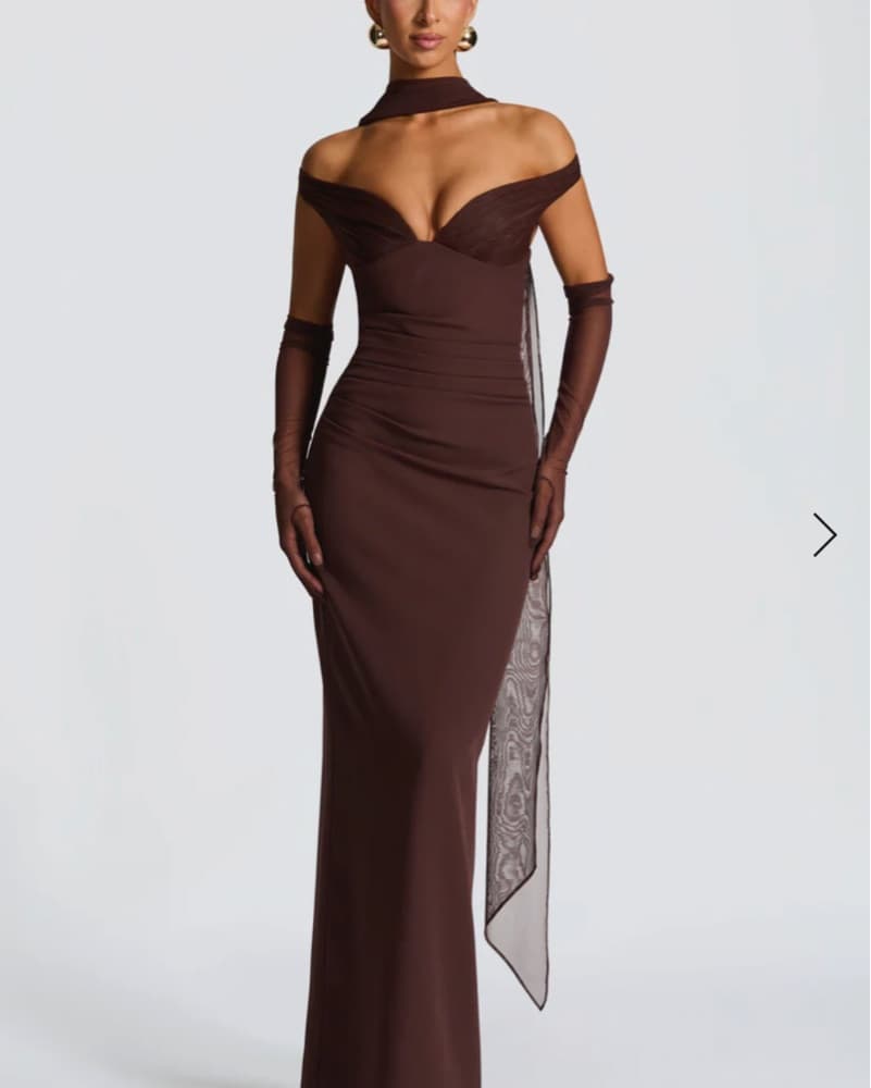 Abigail Off Shoulder Dress - Image 1