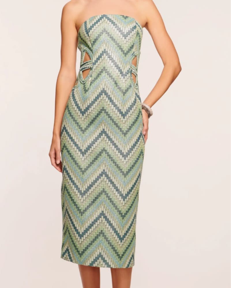 Ramy Brook Clare Cutout Midi Dress - Image 4