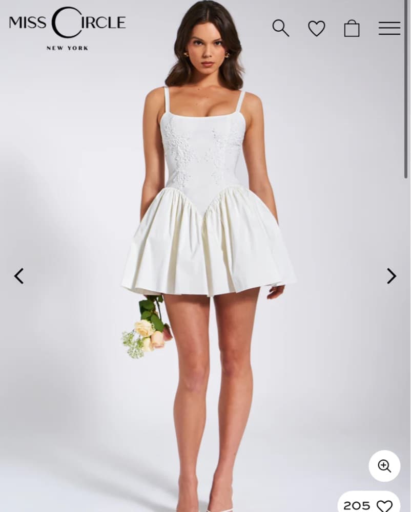 Miss Circle Kadi Corset Mini Dress - Image 1