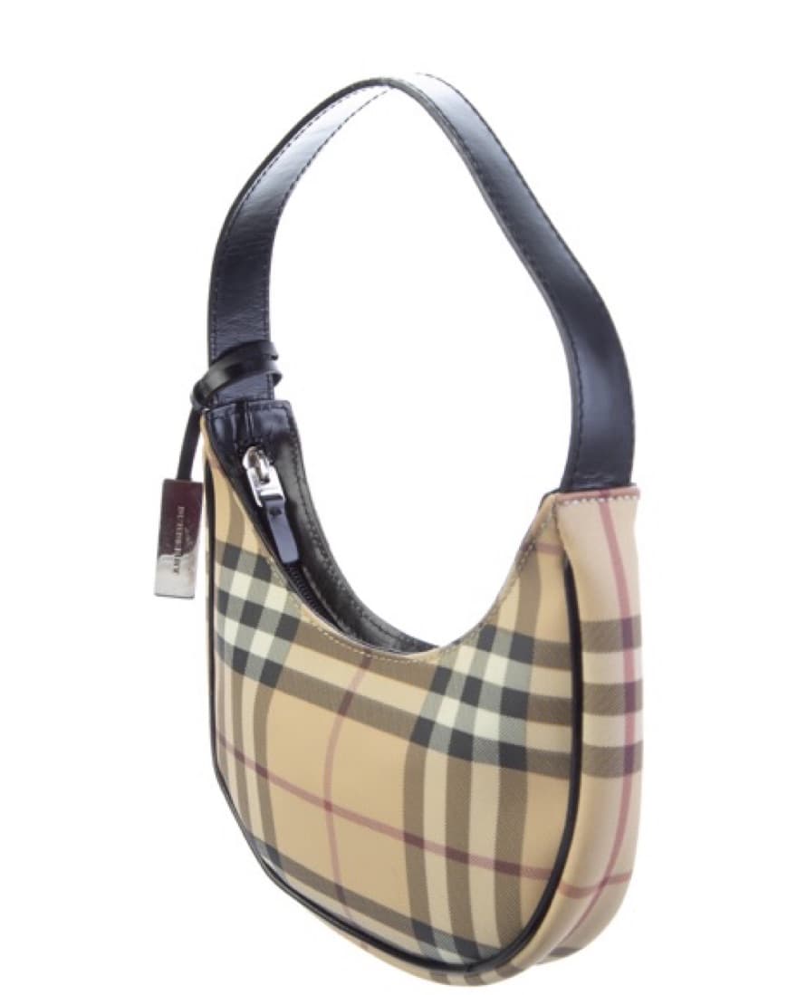 Burberry Plaid Shoulder Bag - Image 1