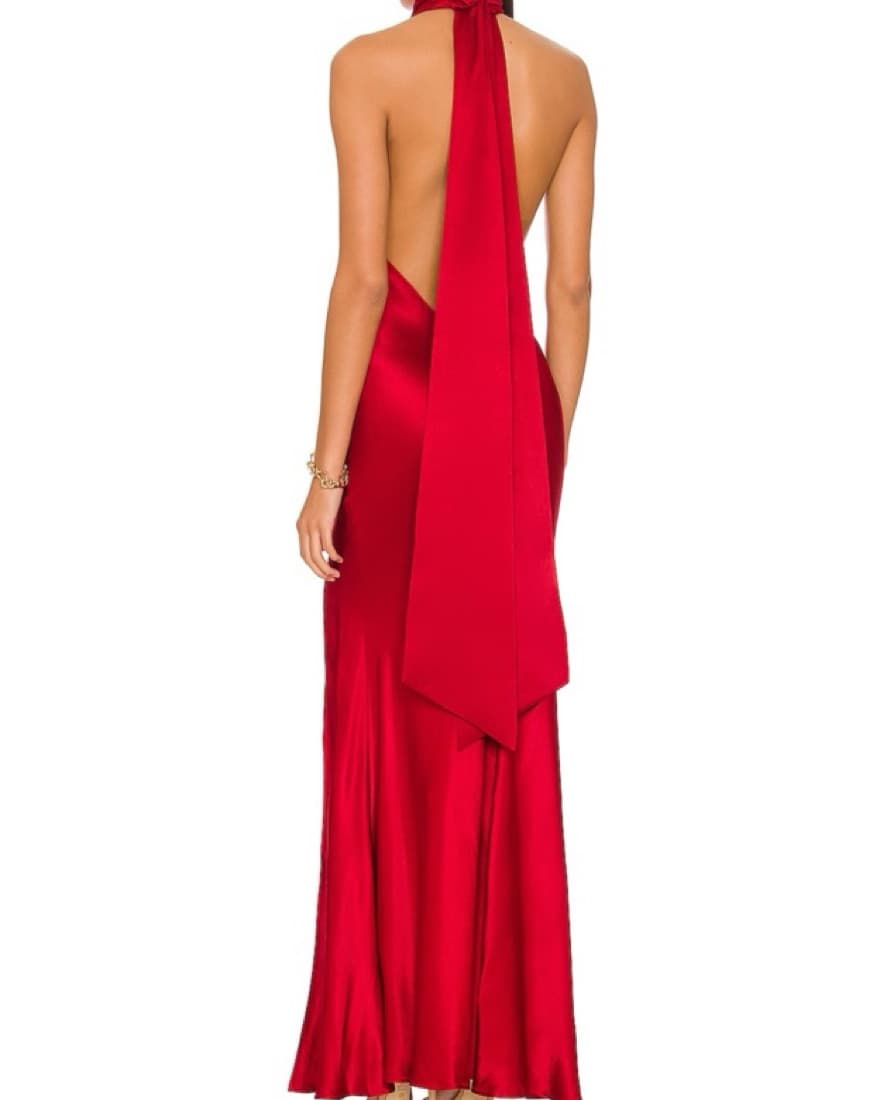 Sau Lee x REVOLVE Penelope Gown Red (2) - Image 3