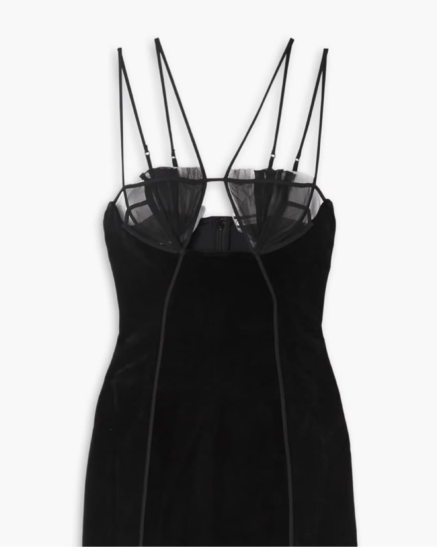 Nensi Dojaka Black Mini Dress - Image 2
