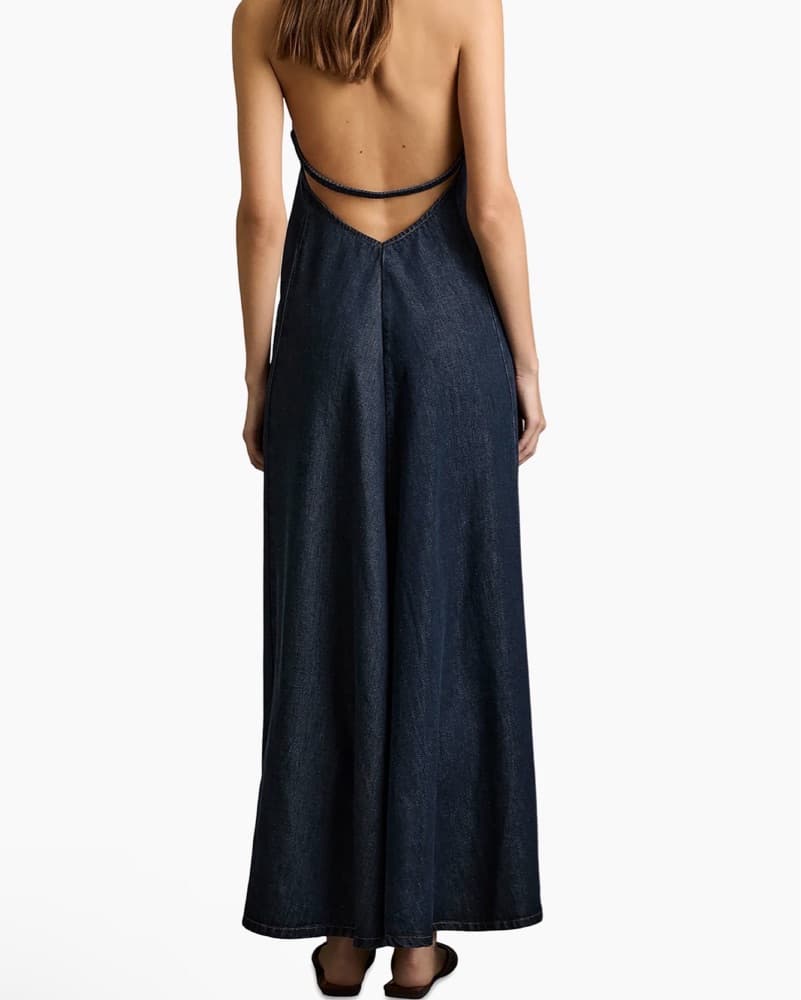 Reiss Denim Maxi Dress - Image 5