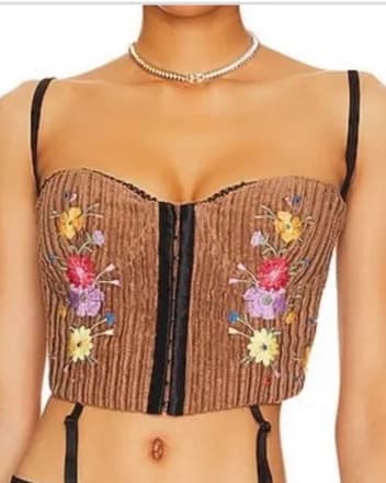 Guizio Suede Corset - Image 2
