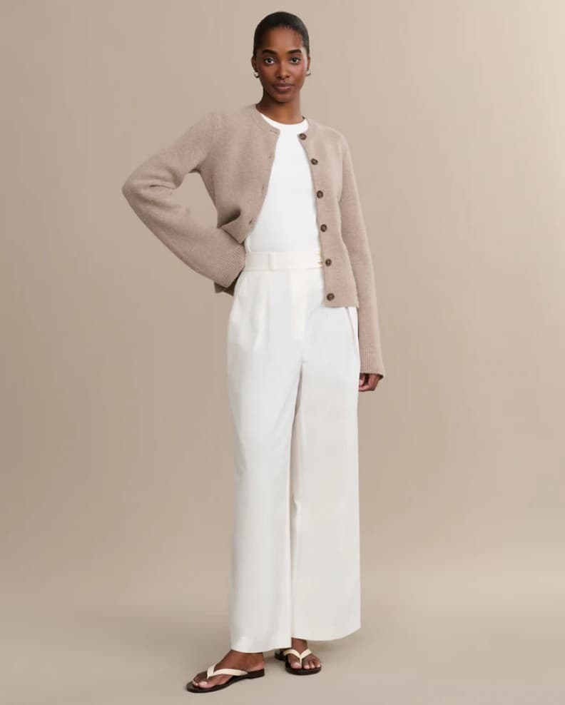 Jenni Kayne Cooper Cardigan - Taupe - Image 2