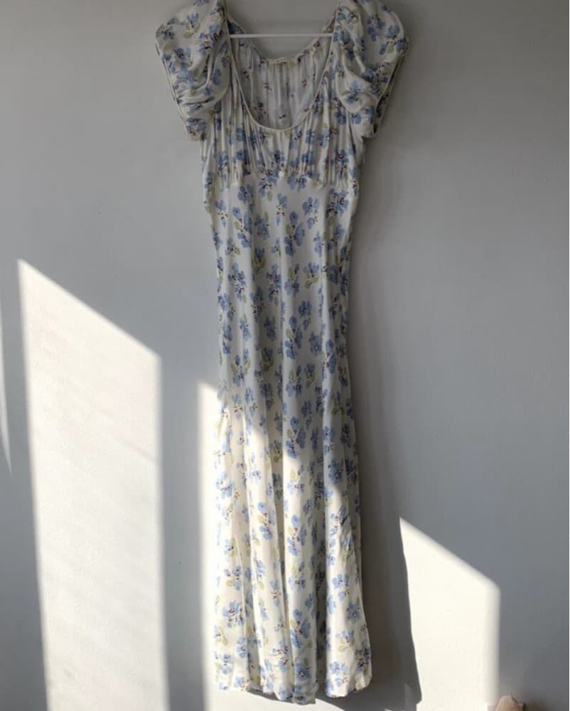 Doen Florencia Silk Floral Maxi Dress - Image 6