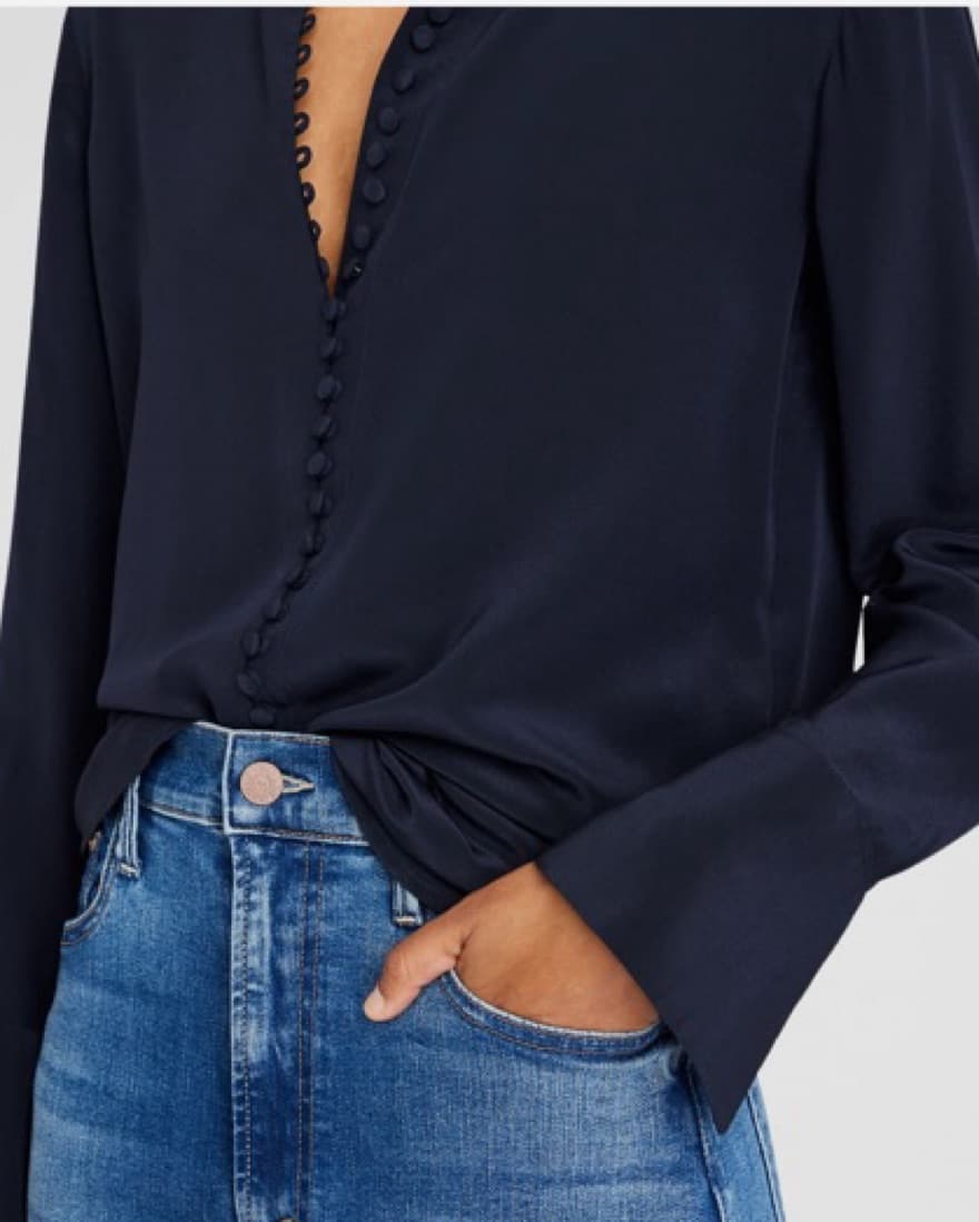 Club Monaco Helesk Silk Shirt - Image 5