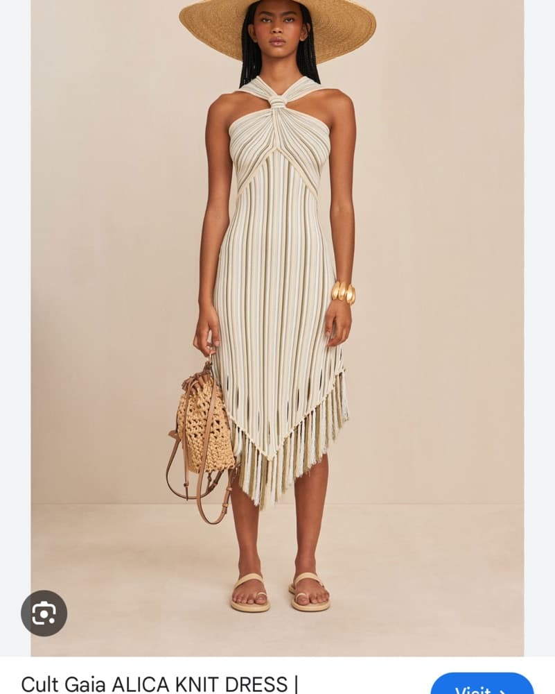 Cult Gaia Alica Knit Dress - Image 2