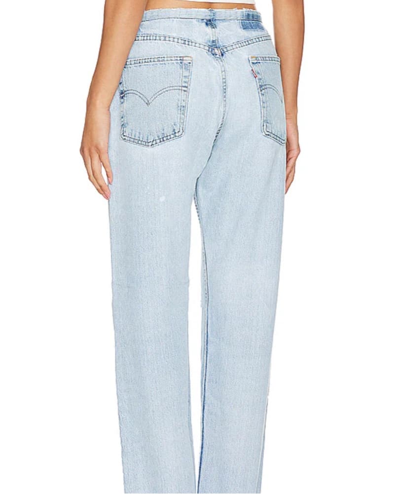 Aligrace High-Rise Straight Jeans - Image 3