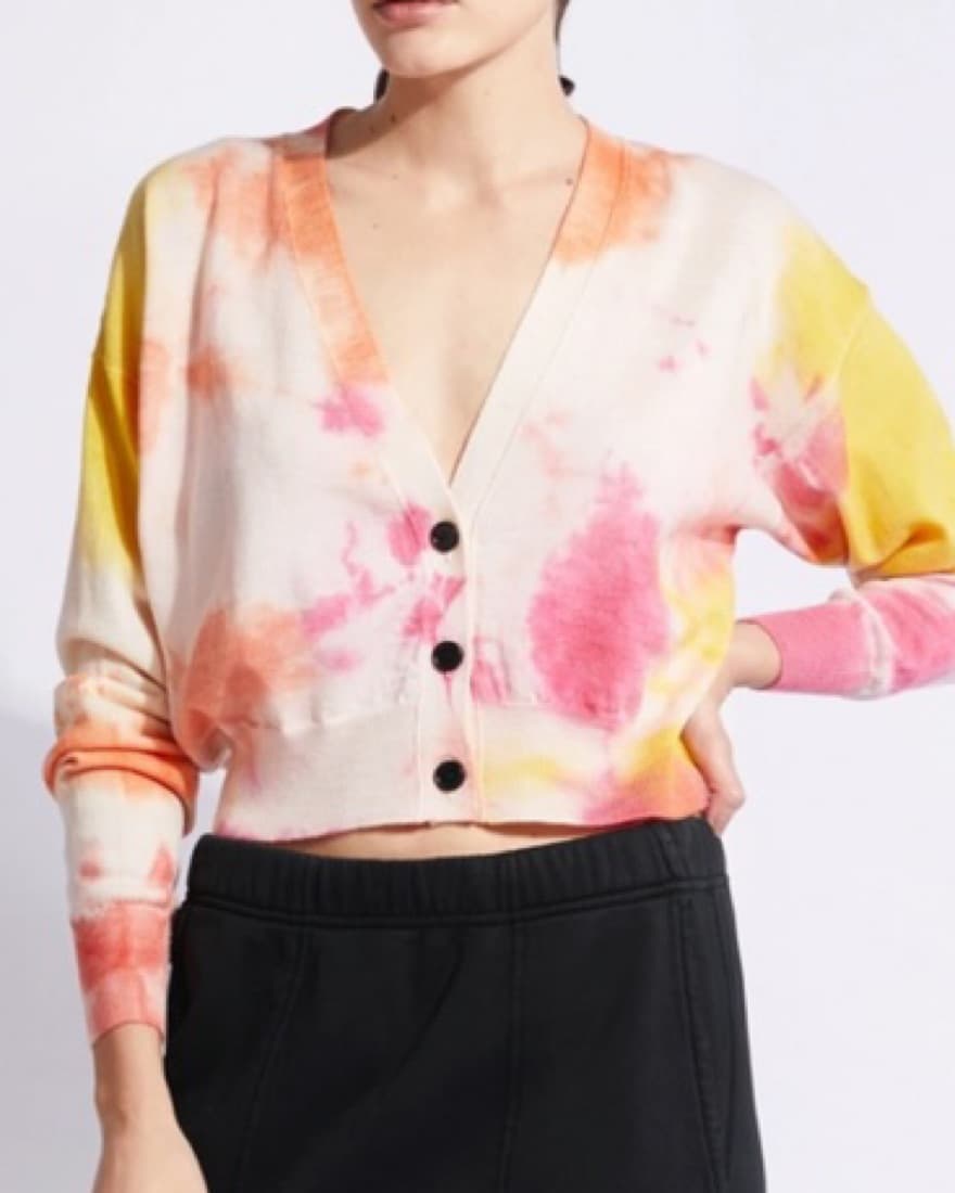 MSGM Tie-dye Cardigan - Image 1