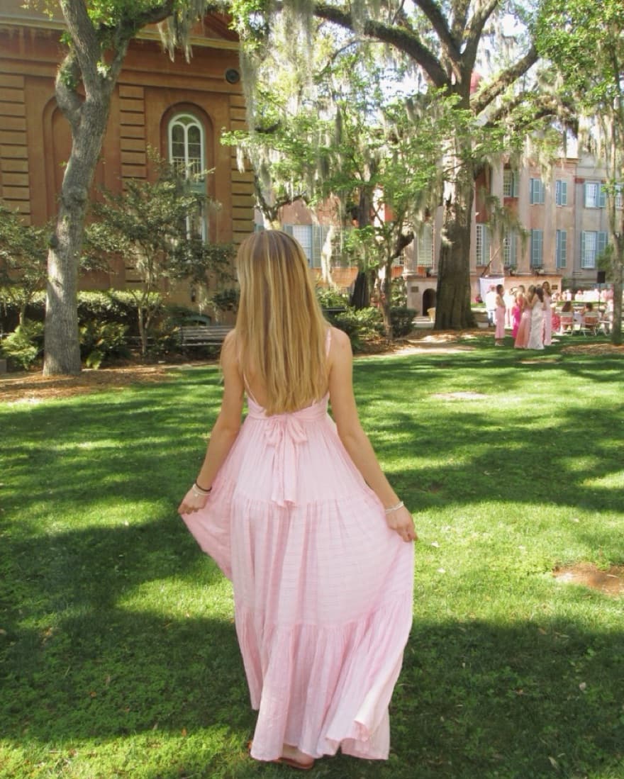Pink Revolve Dress - Image 4
