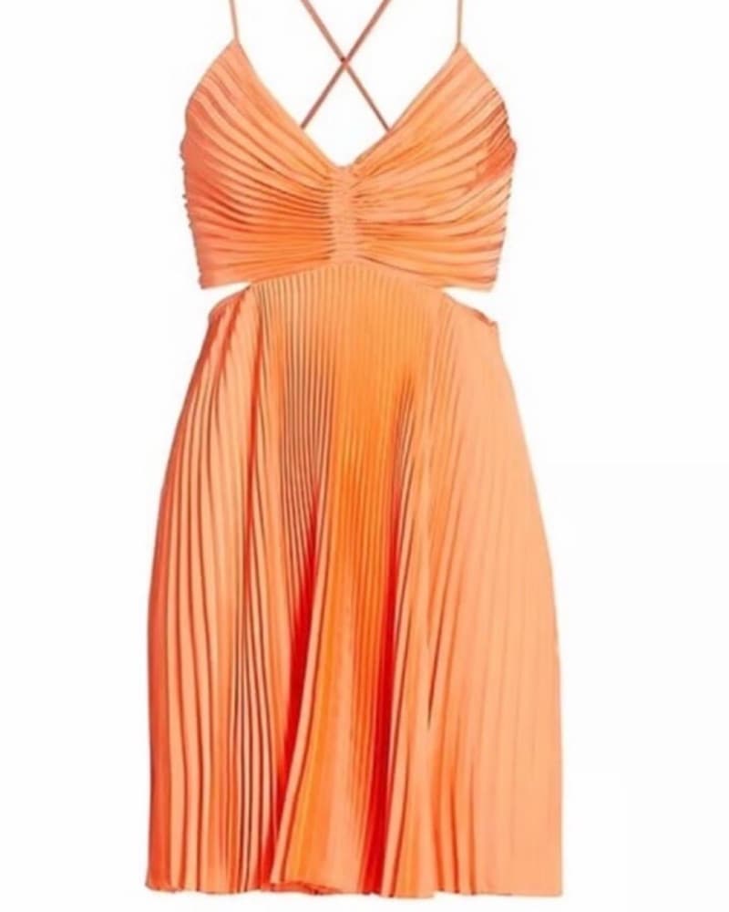 A.L.C. Women's Pleated Mini Dress - Image 1