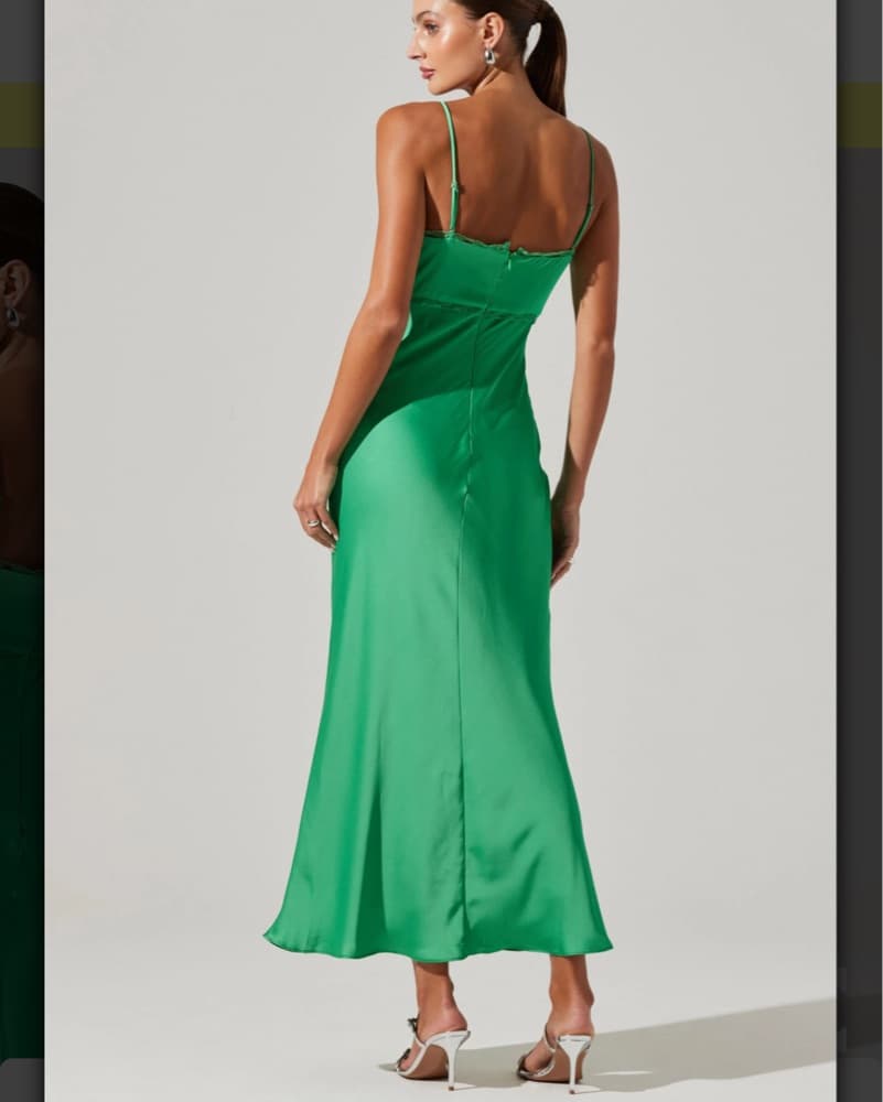 ASTR The Label Florianne Satin Maxi  - Image 2