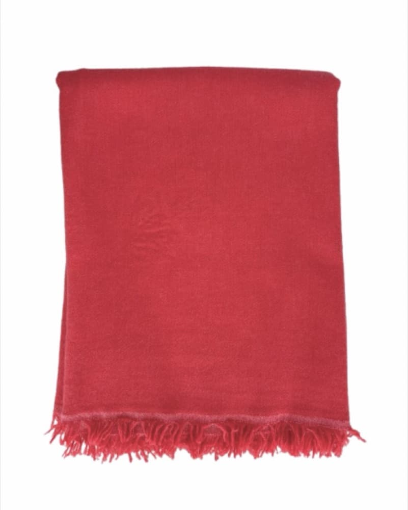 Alice Walk Cashmere Wrap Red  - Image 2