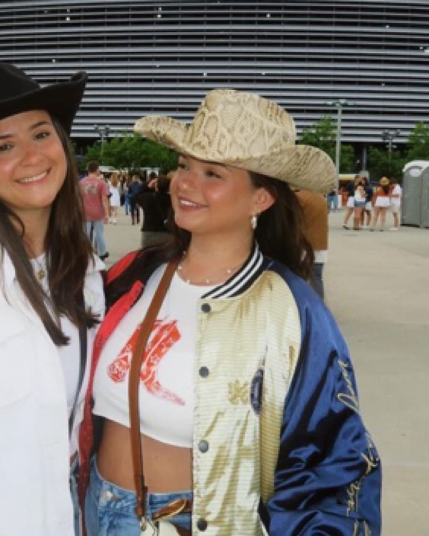 Snakeskin Pattern Cowgirl Hat - Image 1
