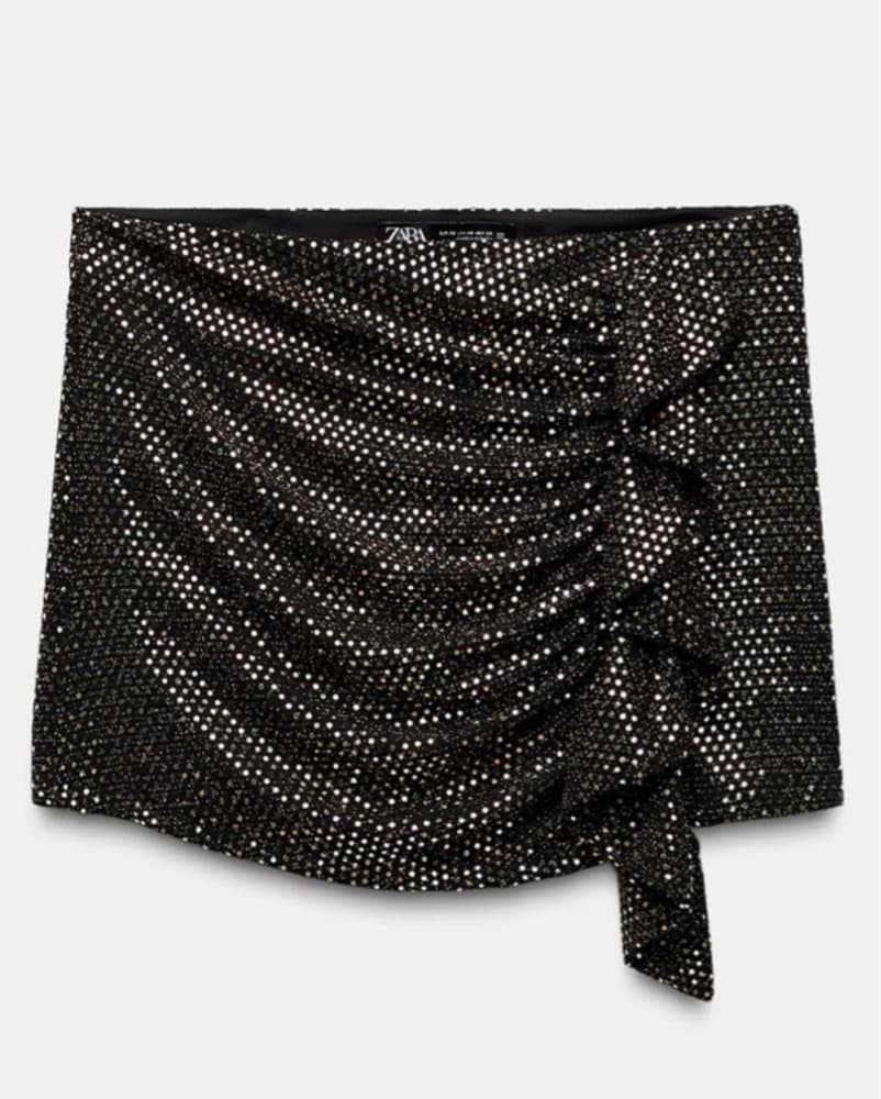 Zara Ruffled Sparkle Skort  - Image 1