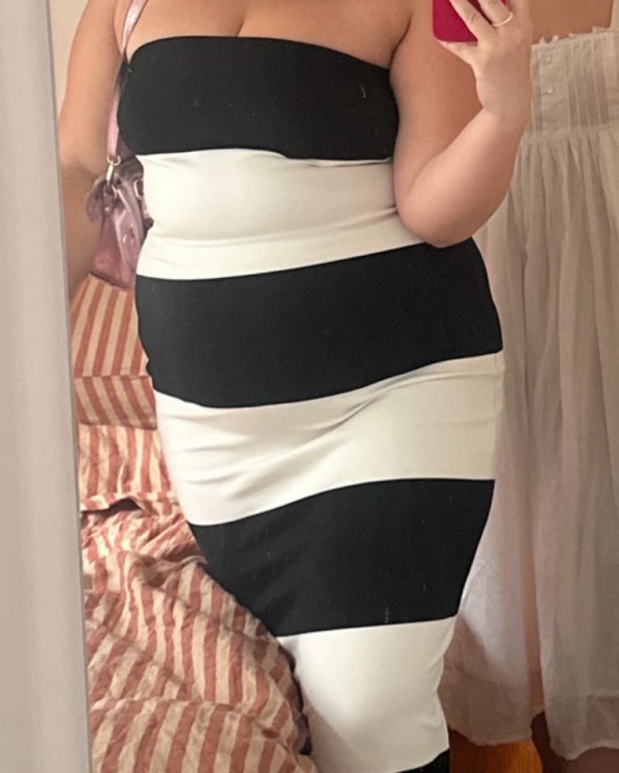 TARGET FORM FITTED DRESS - Image 3