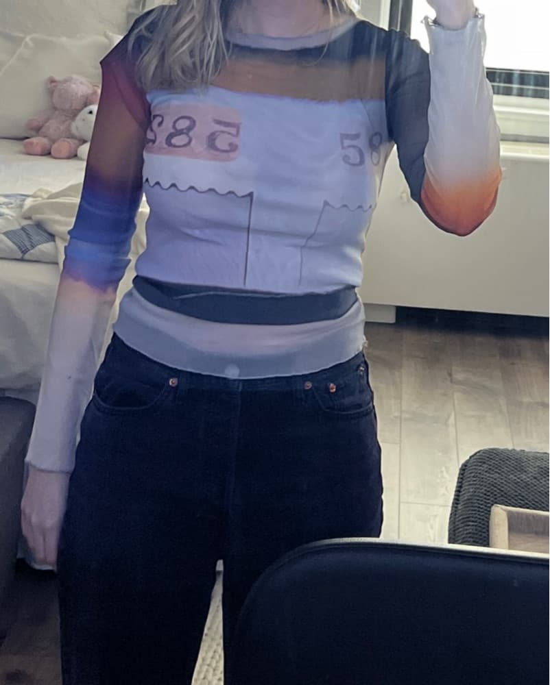 JADED London graphic Top - Image 3