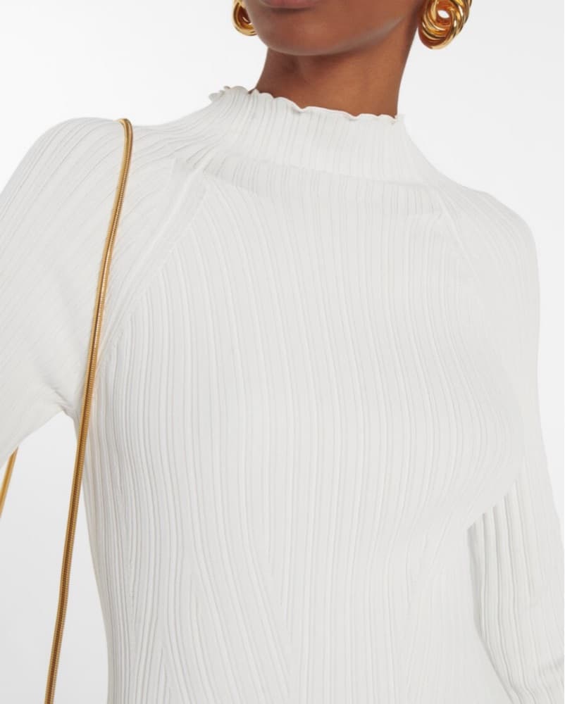 Khaite Cedar Fringe Maxi Dress - Image 3
