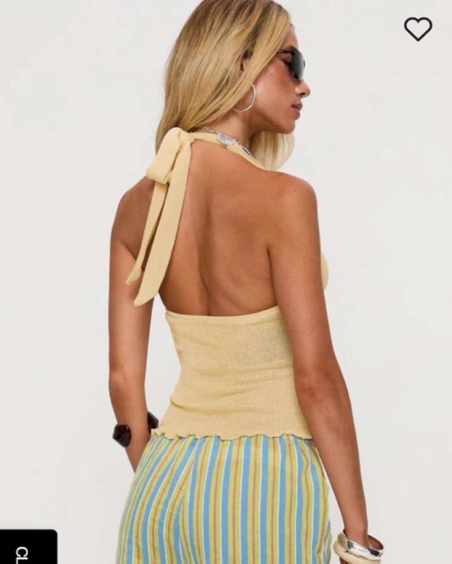 Butter Halter Top  - Image 4