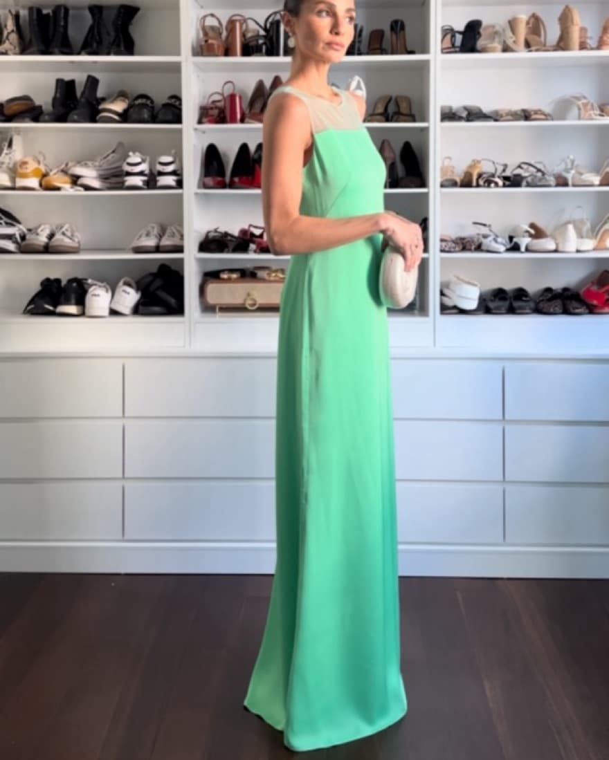 Backless Green Gown - Image 1