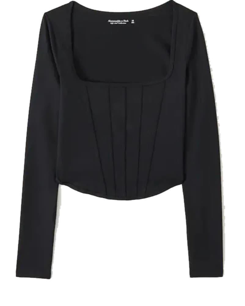 Black Corset Top - Image 1