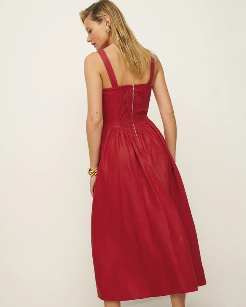 Reformation Balia Linen Dress  - Image 2