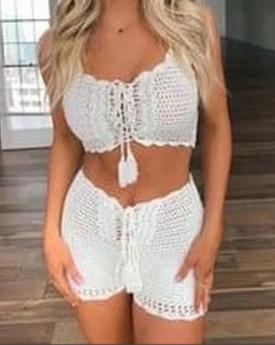White Crotchet Set  - Image 4